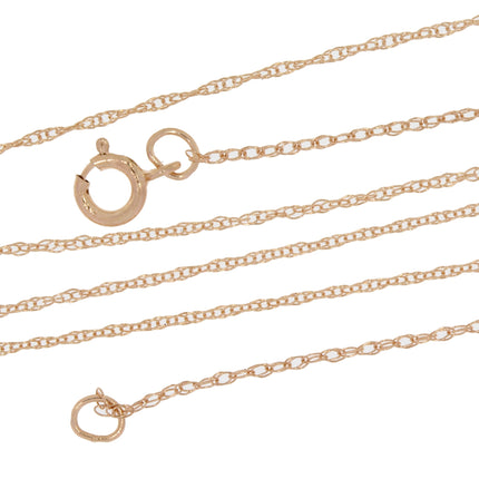 Womens chains 14KT Rose Gold