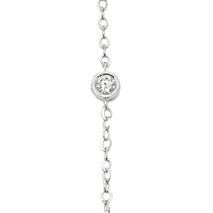 .38ct Lab Grown Diamond Bracelet 14KT White Gold