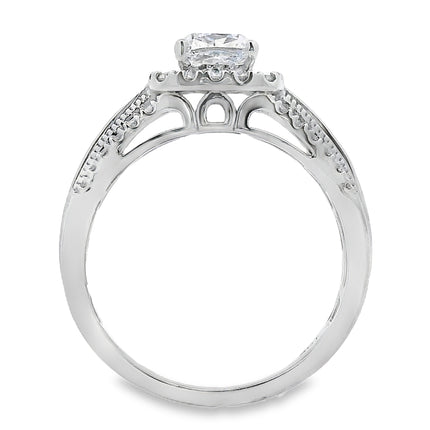 1.53ct Lab Grown Diamond Eng Only 10KT White Gold