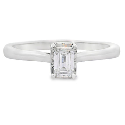 Natural .25ct Lab Grown Diamond  10KT White Gold