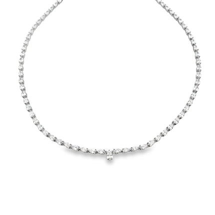 15.00ct Lab Grown Diamond Tennis 14KT White Gold