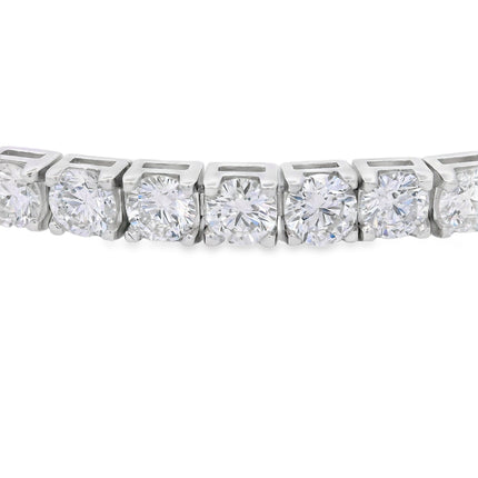 Lab Grown Diamond Tennis Bracelet Sterling Silver
