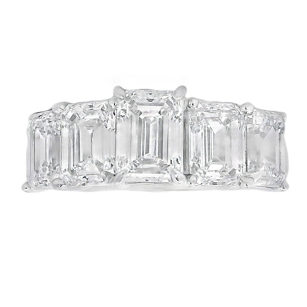 4.00ct Lab Grown Diamond Eng Only 14KT White Gold