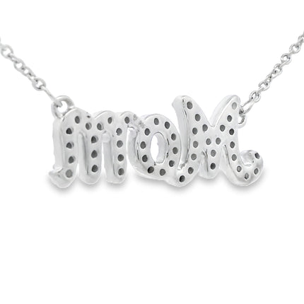 Genuine .25ct Diamond Fashion Pendants Sterling Silver