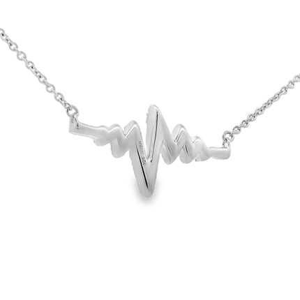 Genuine .17ct Diamond Fashion Pendants Sterling Silver