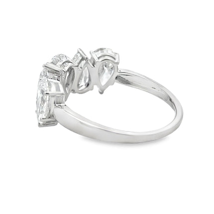 Lab Grown Diamond Wedding Band Ring 10KT White Gold