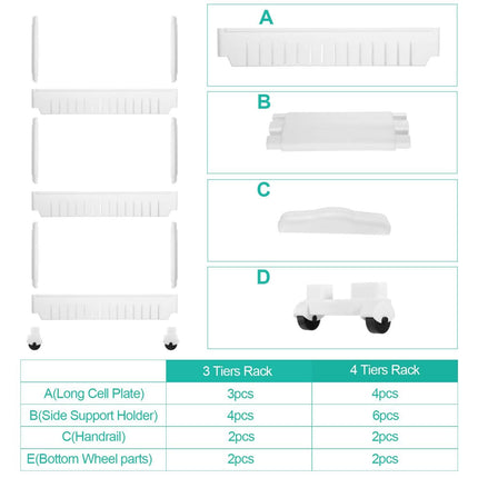 iMounTEK Slim Storage Cart