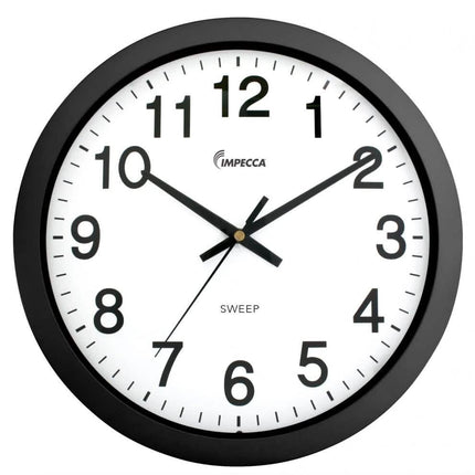 Impecca 10" Wall Clock, Silent Mov.