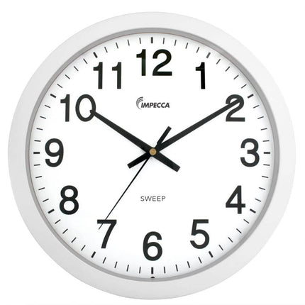 Impecca 10" Wall Clock, Silent Mov.