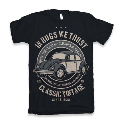 In Bugs We Men's Bamboo Viscose/Organic Cotton Short Sleeve Graphic T-Shirt