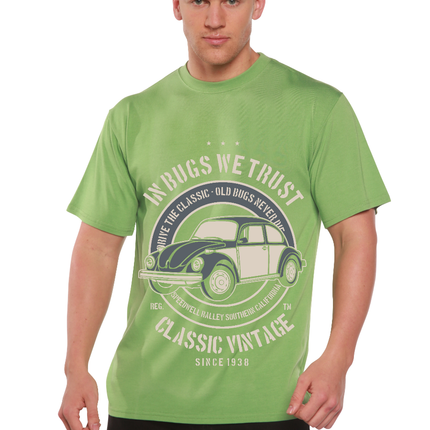 In Bugs We Men's Bamboo Viscose/Organic Cotton Short Sleeve Graphic T-Shirt