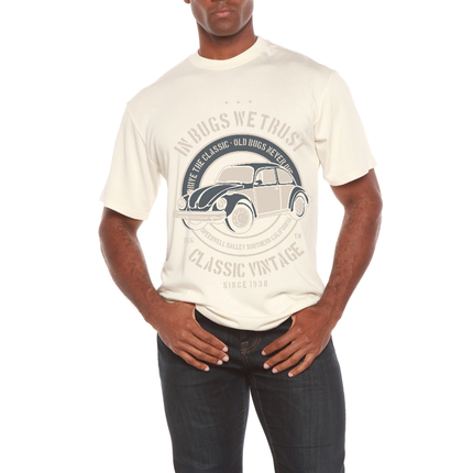 In Bugs We Men's Bamboo Viscose/Organic Cotton Short Sleeve Graphic T-Shirt
