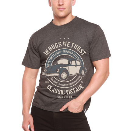In Bugs We Men's Bamboo Viscose/Organic Cotton Short Sleeve Graphic T-Shirt