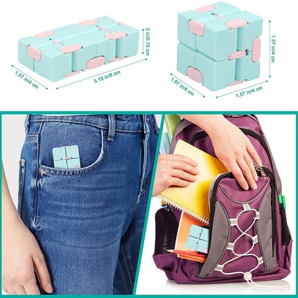 Infinity Cube Fidget Toy Stress Relieving Fidgeting Game