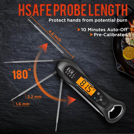 Instant Read Meat Thermometer for Cooking