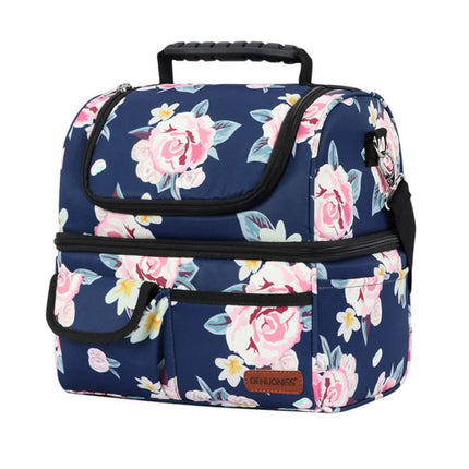 Insulated Multi-Compartment Lunch Box