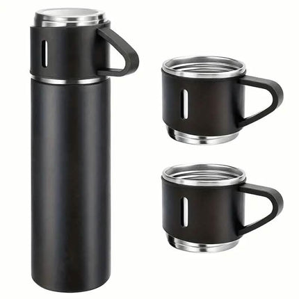 Insulated Stainless Steel Vacuum Flask Set