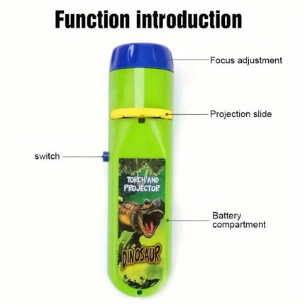 Interactive Dinosaur Projection Lamp Fun and Educational Toy
