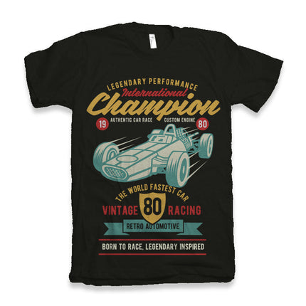 International Champion Men's Bamboo Viscose/Organic Cotton Short Sleeve Graphic T-Shirt