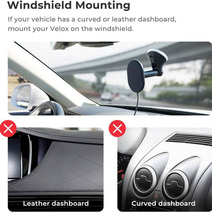 iOttie Velox MagSafe Compatible Magnetic Wireless Dashboard