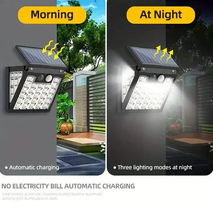 IP65 Solar Powered Street Light Dusk To Dawn With Motion Sensor