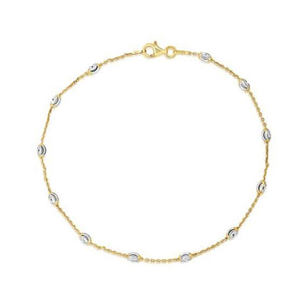Italian Sterling Silver 10" Anklets