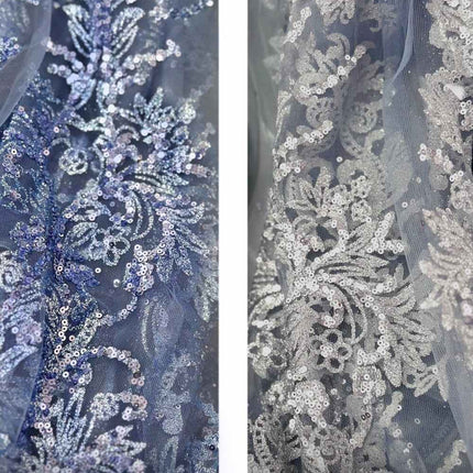 Cinderella Divine J810 Long Fitted Mermaid Gown Metallic Embroidered Lace