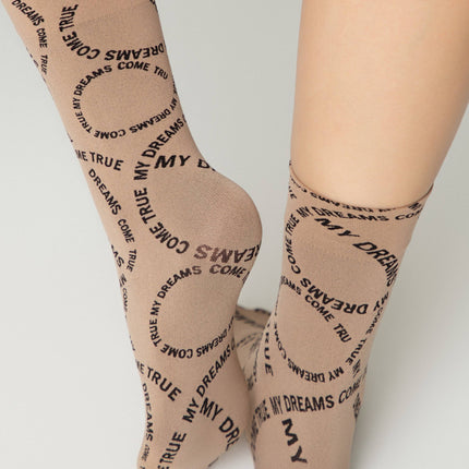Dense Socks Conte Fantasy - Knitted "My dreams" Design