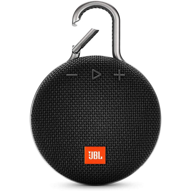 JBL Clip 3 Black - Waterproof, Durable & Portable Bluetooth Speaker  (Refurbished)