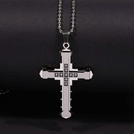 Jesus Cross Pendant Necklace Jewelry