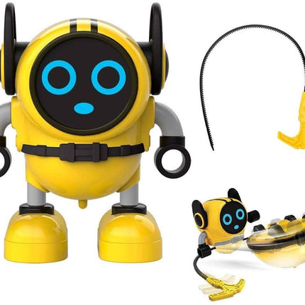 JJRC R7 Gyro Pull Back Robot Children Educational Toy
