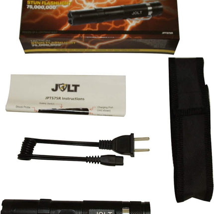 JOLT Police Tactical Stun Flashlight 75 Million Volt
