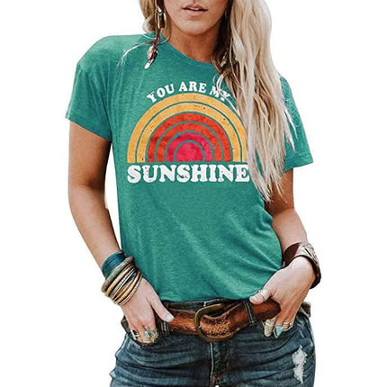 Kaislandy Women's You are My Sunshine T Shirt