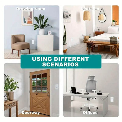 Key Lock Plastic Diversion Wall Outlet Safe