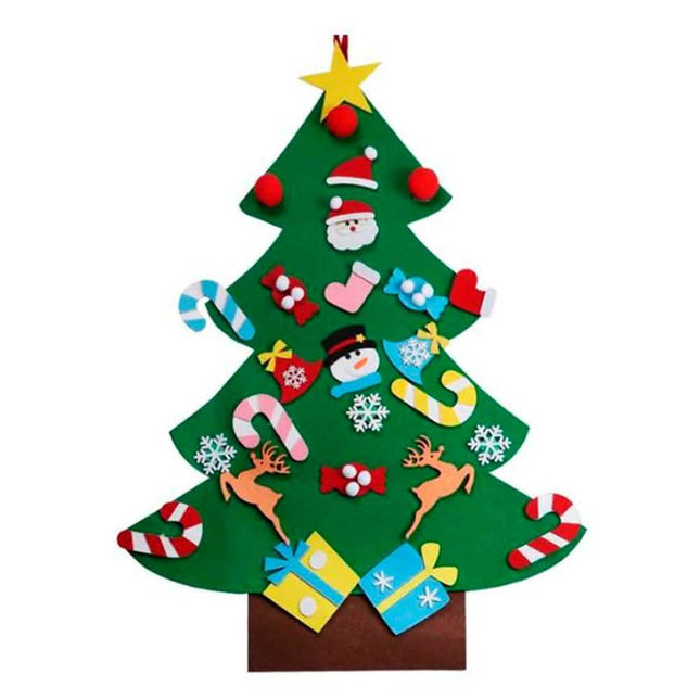 Kids Decorative DIY Felt Christmas Tree