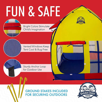 Kids Play Tent with Carrying Case