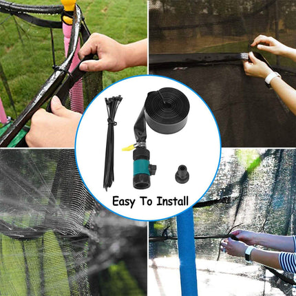Kids Trampoline Sprinkler Outdoor