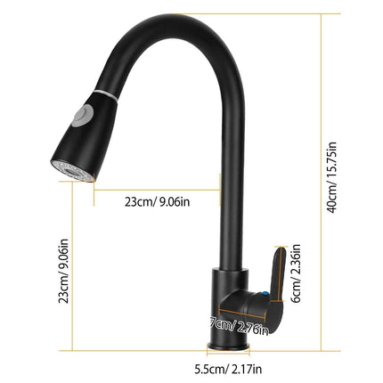 Kitchen Faucet Single Handle with Hot and Cold Control