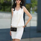 S / White