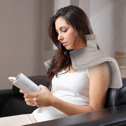Large Weighted Heating Pad for Neck and Shoulders