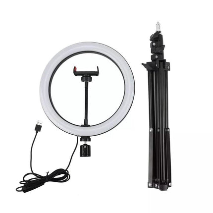 LAX Selfie Ring LED Light Stand with Tripod