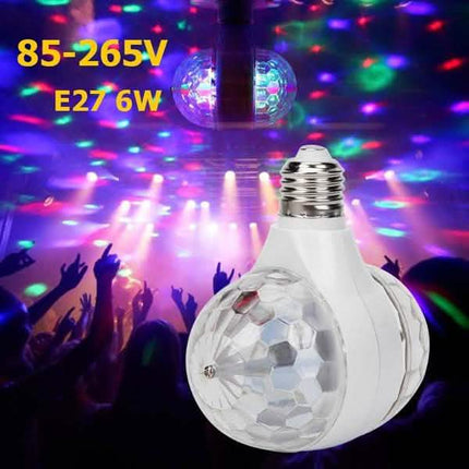 LED 6W Rotating Bulb Light