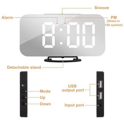 LED Digital Alarm Clock