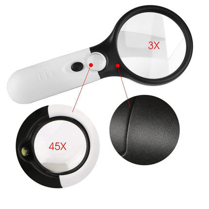 LED Illuminated Magnifying Glass