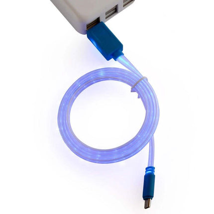 LED Light Micro USB Charger Data Sync Cable