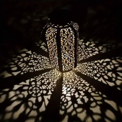 LED Metal Lantern Solar Lamp