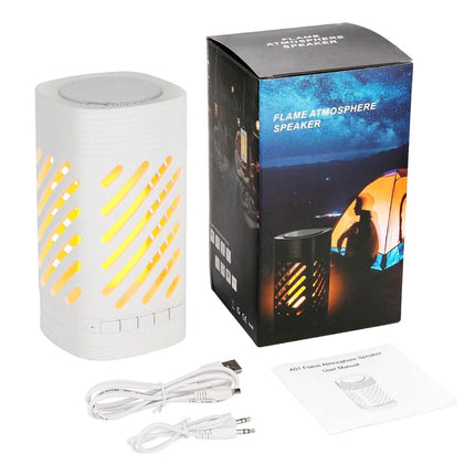 LED Smart Touch Bluetooth Speaker Rechargeable Camping Lamp