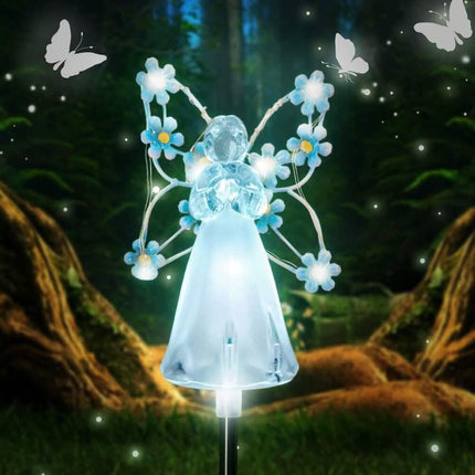 LED Solar Angel Garden Stake Lights