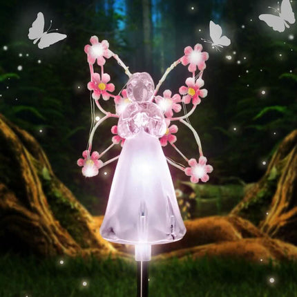 LED Solar Angel Garden Stake Lights