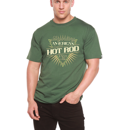 Legendary American Men's Bamboo Viscose/Organic Cotton Short Sleeve Graphic T-Shirt